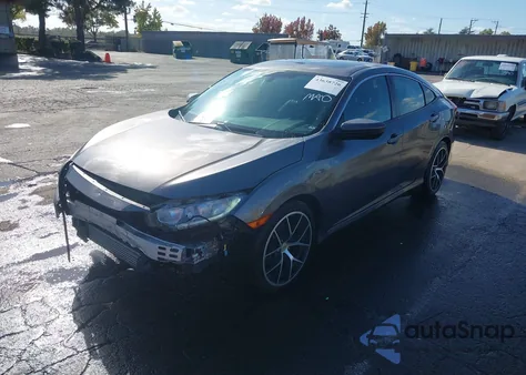 2018 Honda Civic Ex-L z USA, uszkodzony, nr VIN JHMFC1F74JX005298